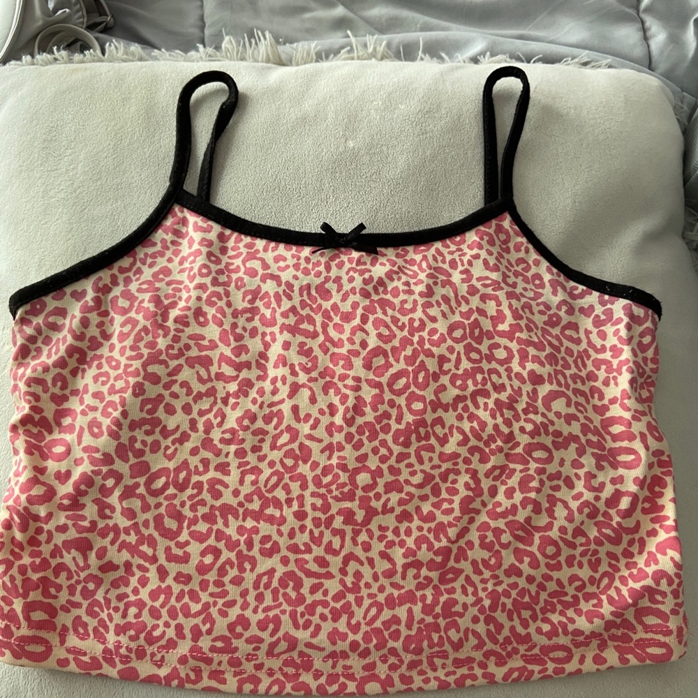 Cheetah tank top
